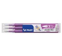 PILOT Pack of 2 Refills for Frixion Ball BLS-FR7 Medium Tip Mauve