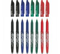 Pilot Pen Frixion Erasable Rollerball Pen - Assorted Colours (Pack of 8)