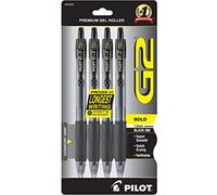 Pilot G2 Premium Gel Rolling Ball Pen Bold 1.0mm Black, Acrylic, Multicoloured, 0.65 x 3.4 x 7.15 cm