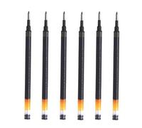 Pilot Pen G207 Black Gel Ink Refill Spare For G2, AlphaGel, G23, G2ex, Gel-X, Begreen G-Knock, ExecuGel & B2P Ballpoint Pens BLS-G2-7 (Pack Of 6)