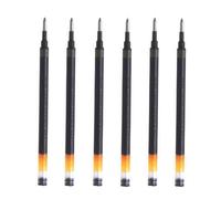 Pilot Pen G207 Black Gel Ink Refill Spare For G2, AlphaGel, G23, G2ex, Gel-X, Begreen G-Knock, ExecuGel & B2P Ballpoint Pens BLS-G2-7 (Pack Of 6)