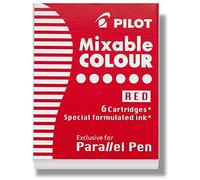 Pilot Pen Parallel Pen Calligraphy Pen Red Ink Refill, 77307