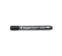 Pilot 100 Permanent Market Bullet Tip Black Pack of 20 3131910501268 PI50126