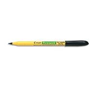 Pilot Permawash Laundry Marker 2.0 mm Tip - Black, Box of 12
