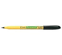 Pilot Pack 12 Washable Textile Pile Marker Black Kids