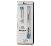PILOT PFPR1TLBCM Prera Fountain Pen, Color Discount, CM, Calligraphy, Transparent Light Blue