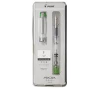 PILOT PFPR1TLGF PRERA Fountain Pen, Color Matching, F, Fine Point, Transparent Light Green