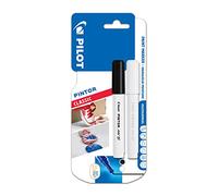 Pintor Pilot Pintor Extra Fine Bullet Tip Paint Marker 2.3mm Black and White Col