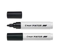 Pilot Pintor Marker Bullet Tip Medium Line Black