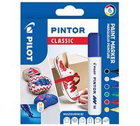 Pintor Pilot Pintor Medium Bullet Tip Paint Marker 4.5mm Classic Assorted Colour