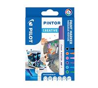 Pintor Pilot Pintor Fine Bullet Tip Paint Marker 2.9mm Creative Assorted Colours