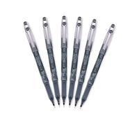 Pilot Precise P-500 Gel Ink Rolling Ball Pens Extra Fine Point (.5mm) Black Ink, Dozen Box (38600), Patented Precision Point Technology, Smooth Skip-Free Writing, Marbled Barrel