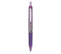 Pilot Precise V5 RT Refillable & Retractable Rolling Ball Pens Extra Fine Point 0.5 mm Purple Pack of 12