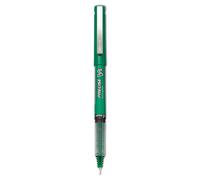 Pilot Precise V5 Stick Rolling Ball Pens Extra Fine Point Green Ink Dozen Box (25104)