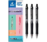 PILOT Progrex Mechanical Pencil - BeGreen Range - 71% Recycled - Black Barrel - 0.7mm Nib - Pack of 3 in Envelope Gift Packaging