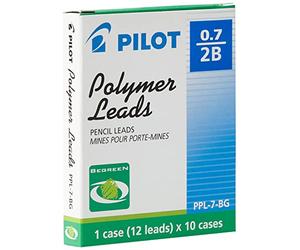 Pilot Progrex PPL-7-2B-BG Mechanical Pencil Leads 0.7mm Black (Pack of 10)