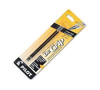 Pilot (R) Ballpoint Pen Refills, Fits Dr. Grip & All (R) Retractable Ballpoint Pens, Medium Point, 1.0 mm, Black, Pack Of 2