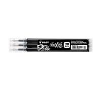 Pilot Refills for Frixion Clicker Rollerball 0.5 mm (Pack of 3) - Black