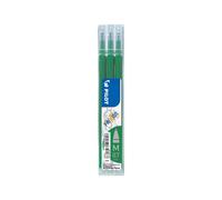 Pilot Refills for Frixion Rollerball 0.7 mm (Pack of 3) - Green