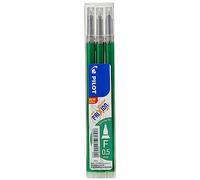 Pilot Refills for Frixion Point Rollerball 0.5 mm - Light Green, Pack of 3, 76300304