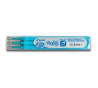 Pilot Refills for Frixion Point Rollerball 0.5 mm (Pack of 3) - Light Blue