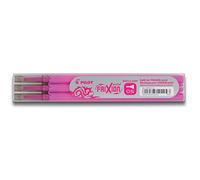 Pilot Refills for Frixion Point Rollerball 0.5 mm (Pack of 3) - Pink