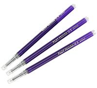 Pilot Refills for Frixion Point Rollerball 0.5 mm (Pack of 3) - Violet, 76300308