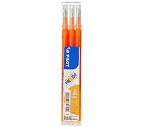 Pilot Pen Frixion Rollerball Refills 0.7 mm – Pack of 3, Orange