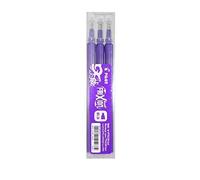Pilot Refills for Frixion Rollerball 0.7 mm Tip - Purple Pack of 3