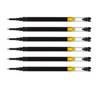 Pilot Refills for Pens V5 RT Black (Pack of 6
