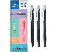 PILOT Rexgrip Mechanical Pencil - BeGreen Range - 74% Recycled - Black Barrel - 0.5mm Nib - Pack of 3 in Envelope Gift Packaging
