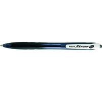 PILOT - Rexgrip Retractable Ballpoint Pen 1.0mm - Black Ink - Box of 10 | SMOOTH & SUSTAINABLE: Rexgrip retractable ballpoint pens with 1.0mm tips and smooth black ink for comfortable writing.