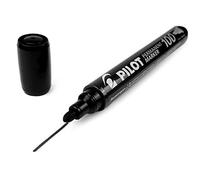 Pilot SCA-100 Bullet Point Permanent Marker Pen - Fine 4.0mm-4.5mm Tip - Black - Single Pen