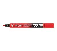 Permanent Marker Bullet Tip Red sca-100-raa