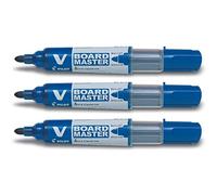 Pilot V Board Marker Pen, Blue (Pack of 10)