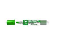 PILOT Set of 3 marker pens BOARD MASTER Whiteboard V Angled Green Rechargeable Battery