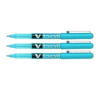 Pilot Vball 0.5mm Extra Fine Metal Tip Rollerball - Light Blue