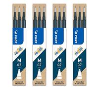 Pilot FriXion Refills Pack of 3 BB Cartridges for) and Parts Rollerball Refill Blue/Black