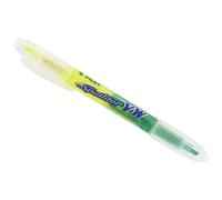 Pilot spotliter VW twin tipped double ended highlighter marker - yellow and green colour x 1 single pen