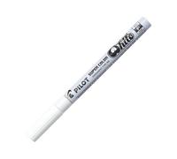 Pilot Super Color Marker - 1 Pack (White) Fine Tip - Precise Marking And Crafting