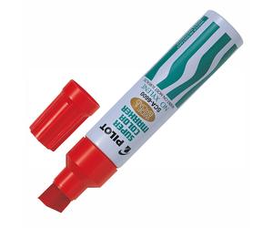Pilot Super Color Marker Pen Jumbo Wide Broad Tip SCA-6600 Black Blue Green Red