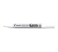 Pilot 4.5 mm "Super Color" Medium Tip Marker - White