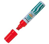 Pilot Supercolour Wide and Broad Permanent Marker Chisel 3.0 mm Tip - Red, Single Pen