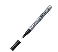 Pilot Super Colour Extra Fine Marker Bullet 1.0 mm Tip - Silver, Single Pen