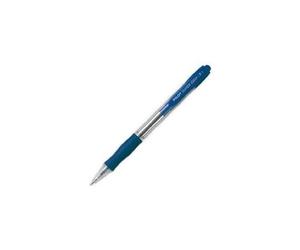 Pilot Super Grip refillable Fine Point Retractable Blue Ink Ballpoint Pens Pack of 6