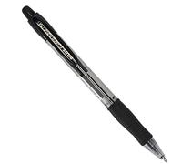 Pilot Super Grip retractable ballpoint pen with 0.7mm tip, 0.3mm line width and black ink