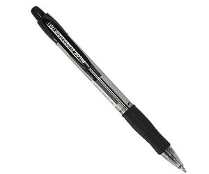Pilot Super Grip retractable ballpoint pen with 0.7mm tip, 0.3mm line width and black ink