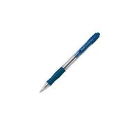 Pilot Super Grip Retractable Refillable Fine Point Blue Ink Ballpoint Pens Pack of 3
