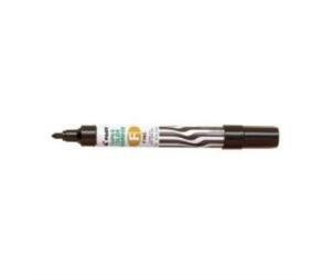 Pilot Supercolour Fine Permanent Marker Bullet 4 mm Tip - Black, Box of 12