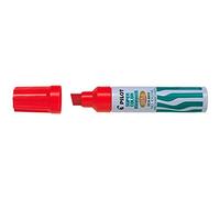 Pilot Supercolour Wide and Broad Permanent Marker Chisel 3.0 mm Tip - Red, Single Pen